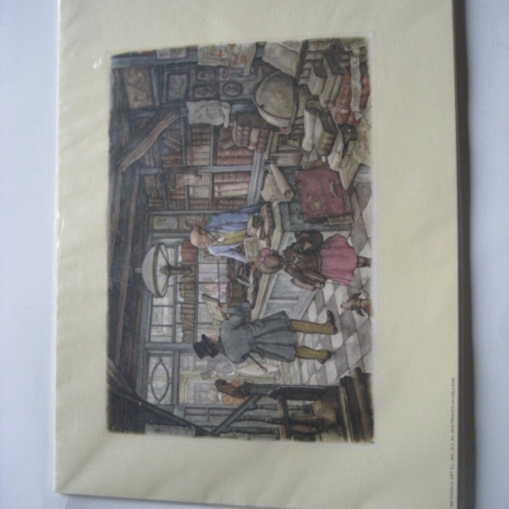 9" x 7" Anton Pieck Print #4979